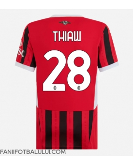 AC Milan Malick Thiaw #28 Tricou Fotbal Replică 2024-25 Femei Acasa